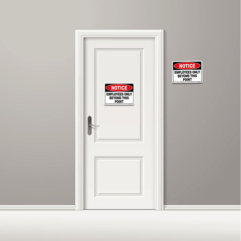 FHEGI two-sign pack suitable for yard, fence, and entryways.