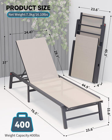 FHVIT powder-coated aluminum frame ensures rust resistance and durability