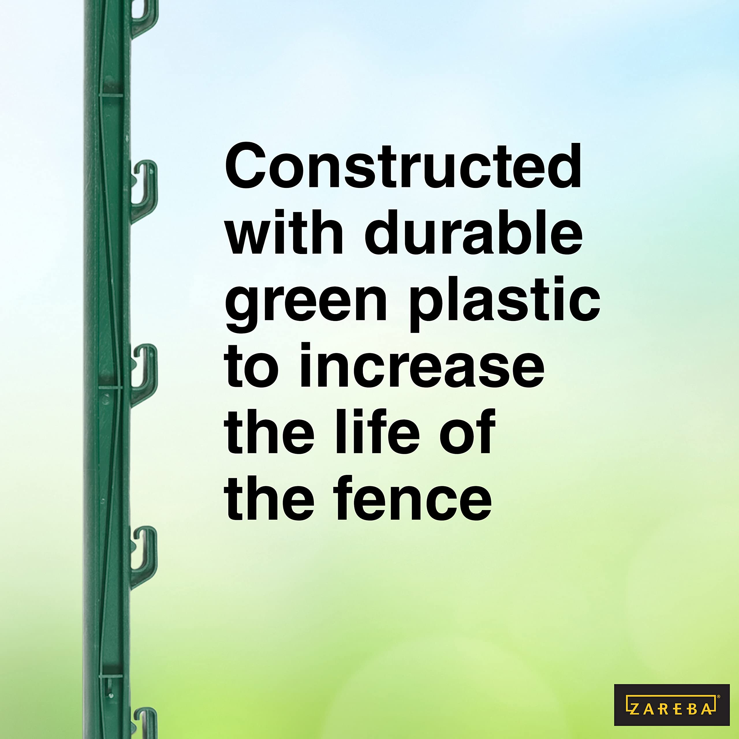 Fi-Shock P-30G ribbed I-beam design provides sturdy support.