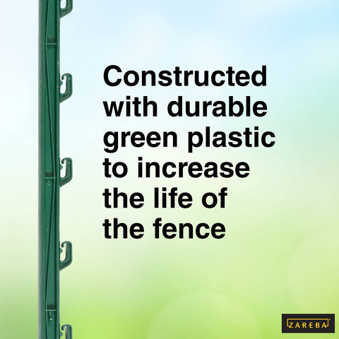 Fi-Shock P-30G ribbed I-beam design provides sturdy support.