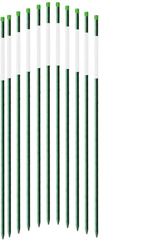 FiberMarker 20-pack driveway marker poles illuminate driveways at night for safer parking.