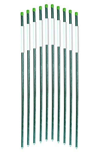 FiberMarker driveway markers 36-inch, dark green, visible at night for safer navigation.