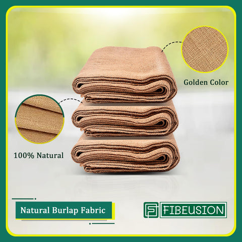 FIBEUSION burlap for decor, crafts, weddings and festive projects