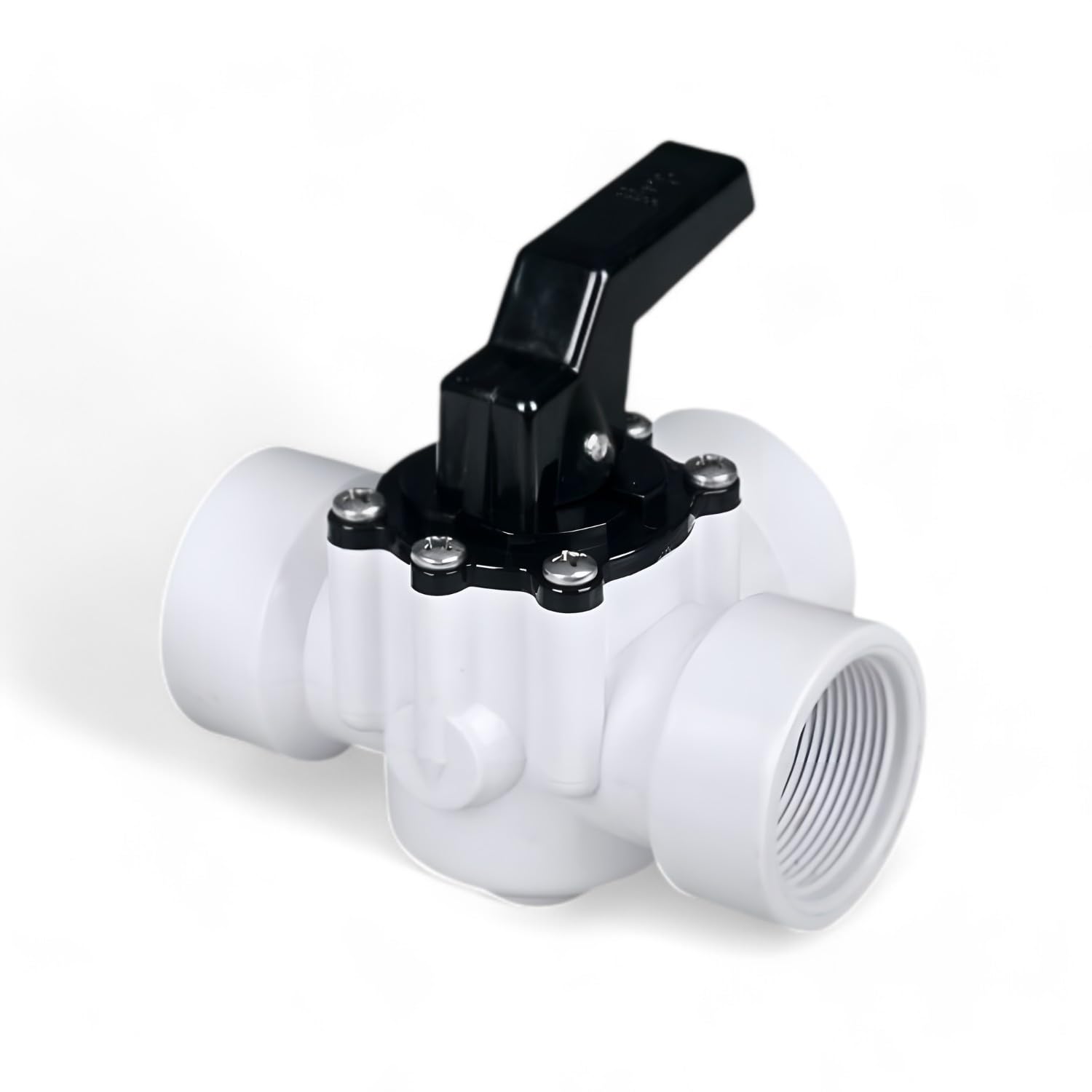 FibroPool diverter valve assembly with durable ABS construction for reliable pool control.