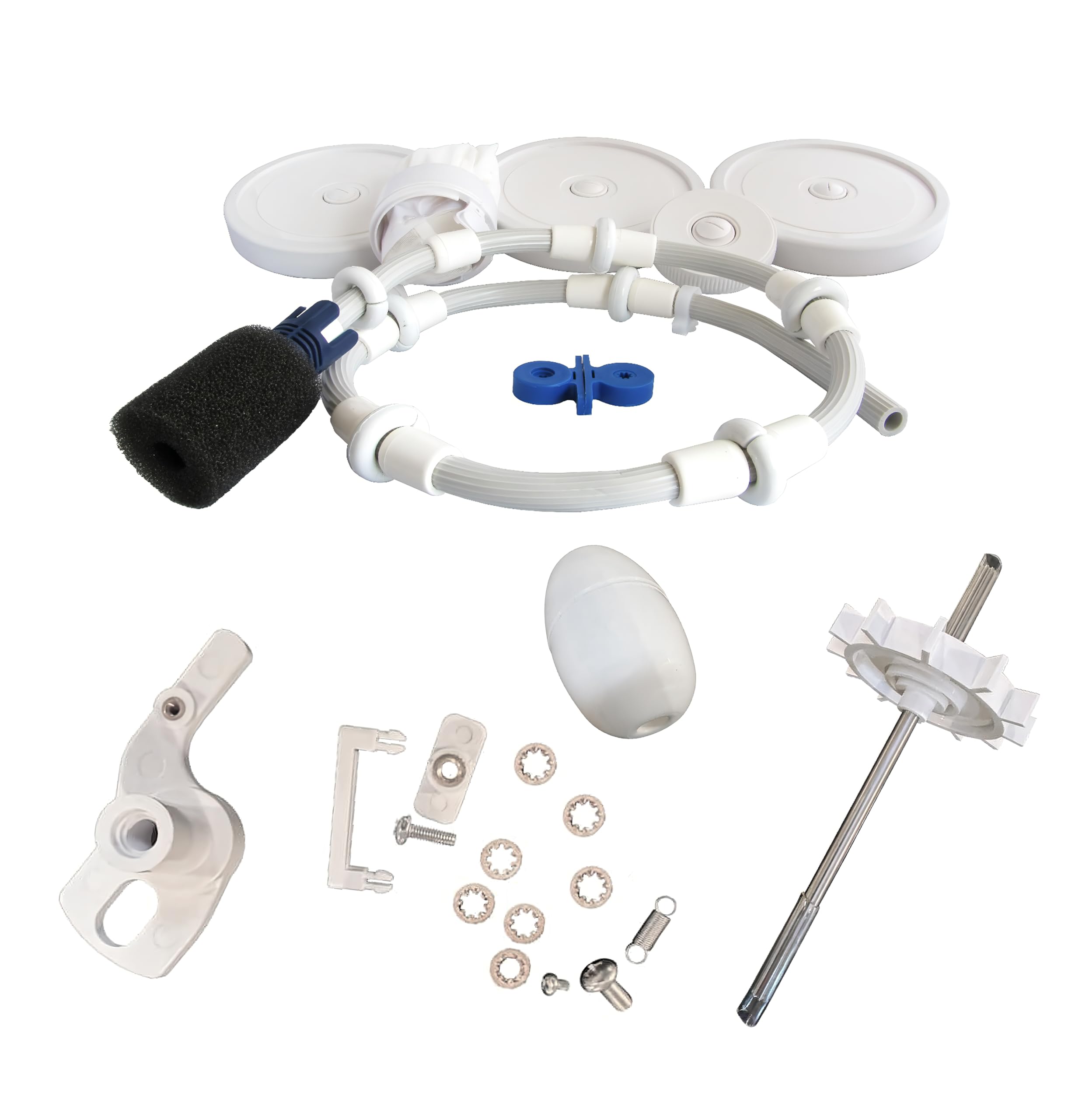 FibroPool Polaris 280 rebuild kit packaging ready for DIY maintenance