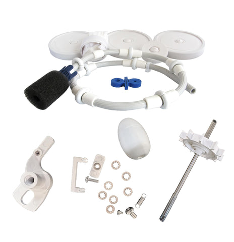 FibroPool Polaris 280 rebuild kit packaging ready for DIY maintenance