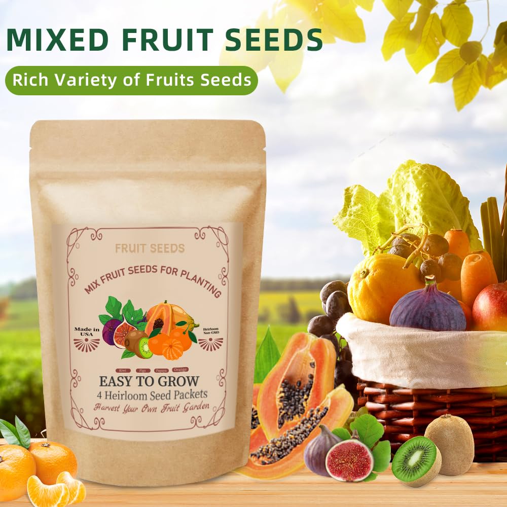 Ficoszo fig seeds packaging with clear labels for simple garden planning.