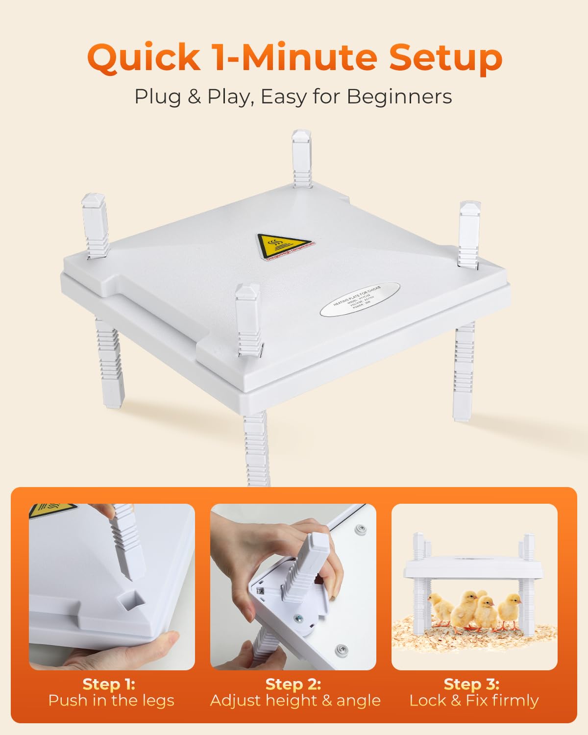 Fiderix safety design with fire-resistant top and insulated base