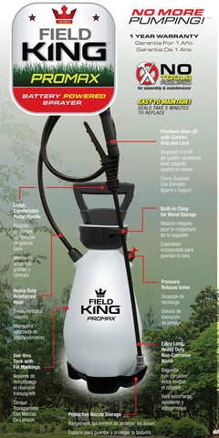 Field King 190571 precision-nozzle-set offers versatile spray options.