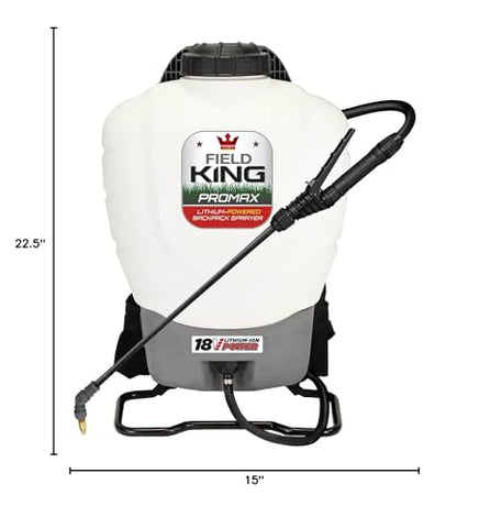 Field King Pro Max Viton seals provide chemical resistance for liquids