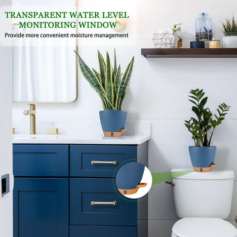 Fielda indoor-outdoor pots withstand patio conditions with style