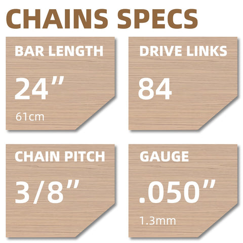 Fifchall .050 gauge chain for precise cuts