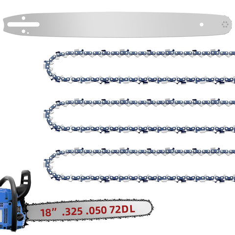 Fifchall 18-inch bar for Husqvarna provides stable cutting and long-lasting durability.