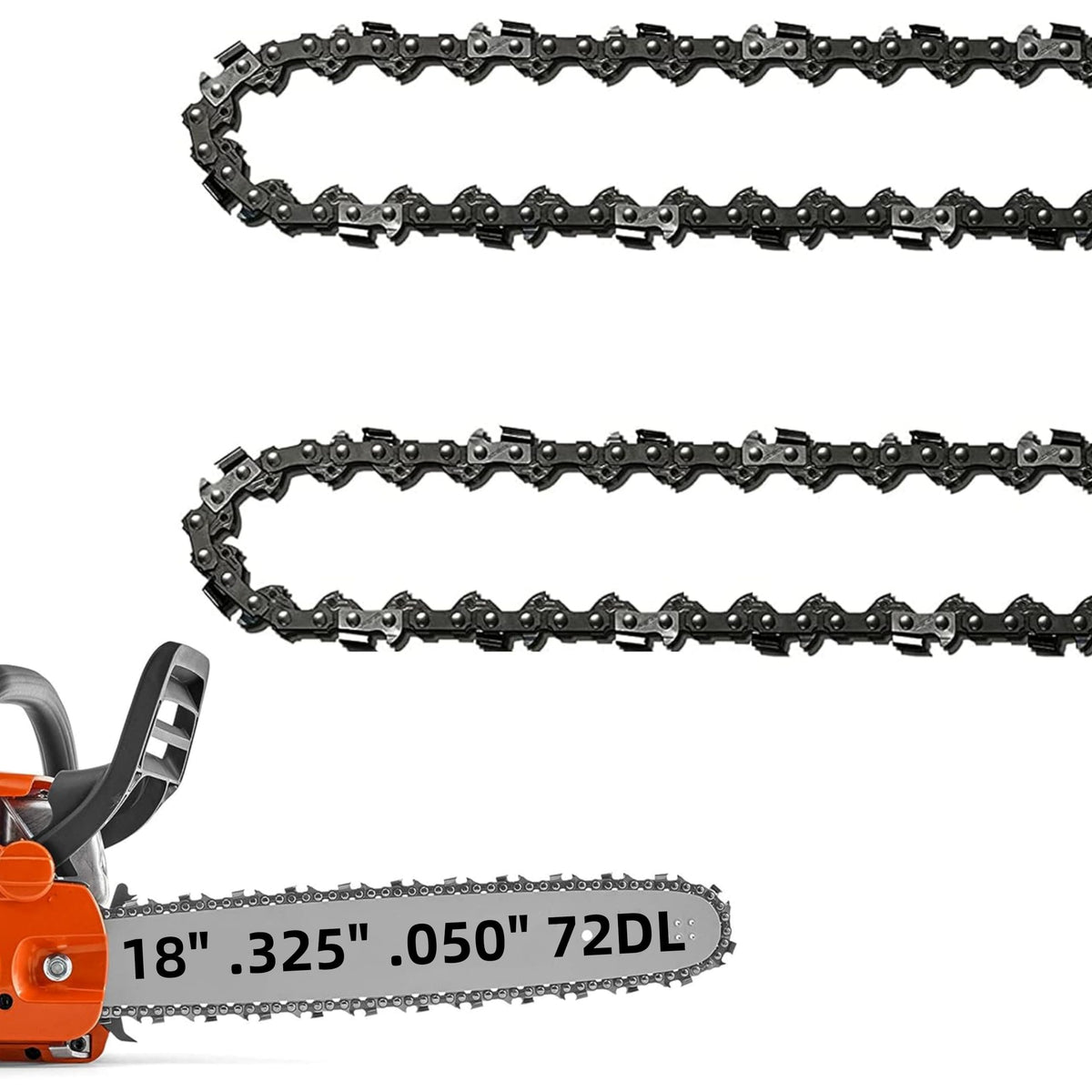Fifchall 18-inch chain package ready for quick replacement and reliable cuts