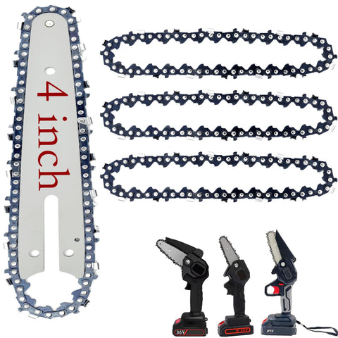 FIFCHALL 4-inch chain set in packaging, ready for use and storage