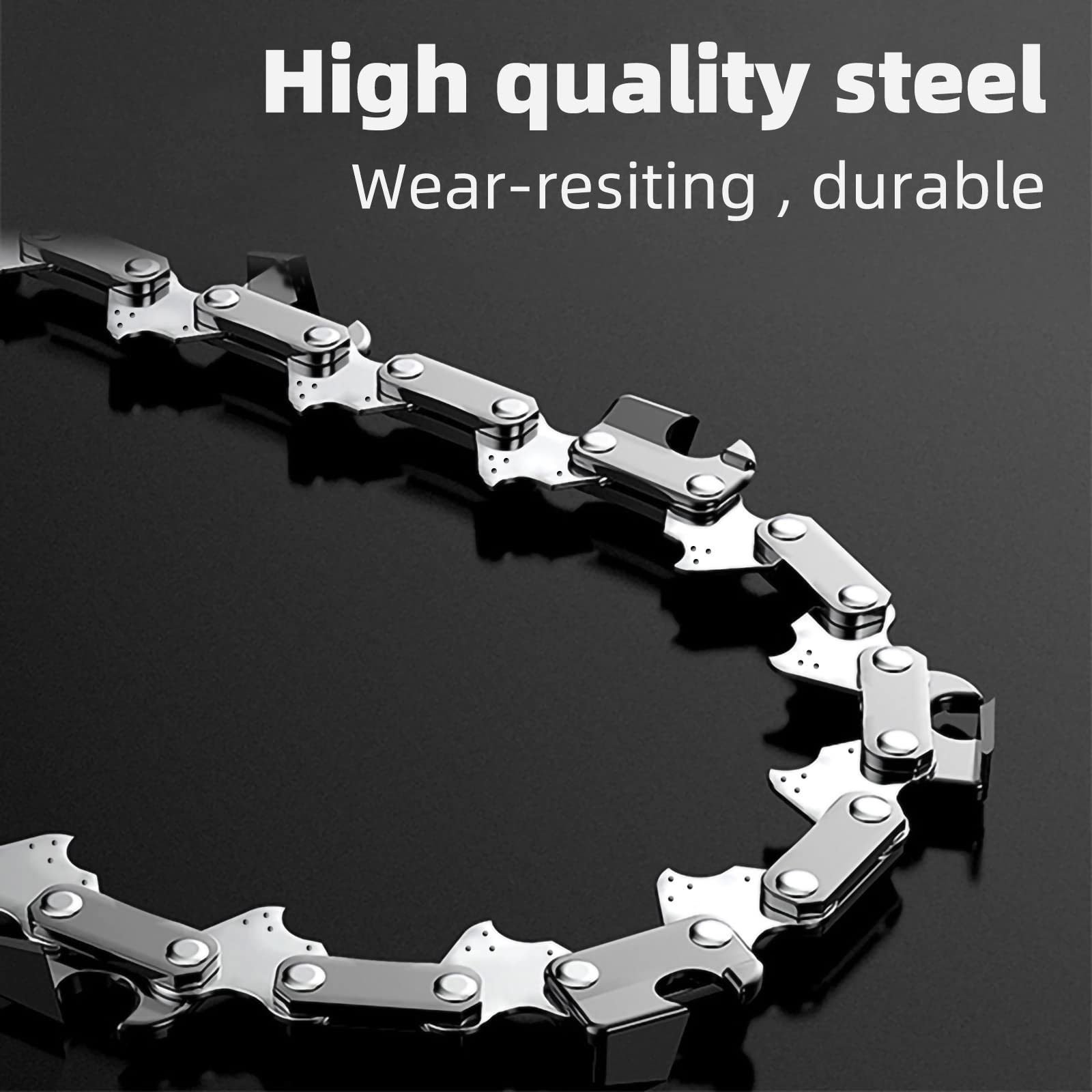 Fifchall 56 drive-link chain enhances durability and cutting life