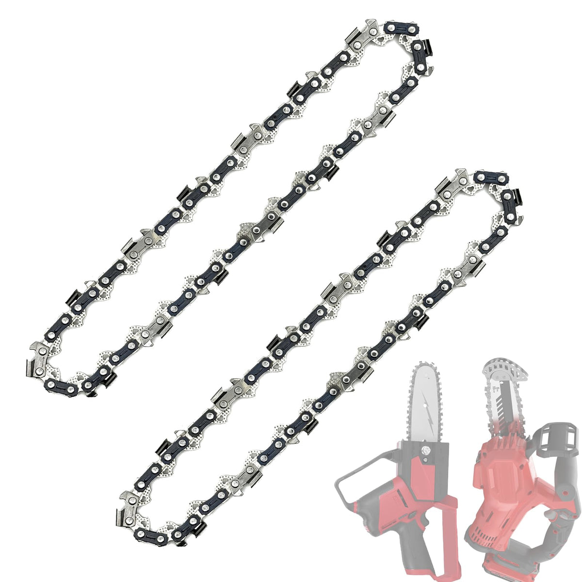 FIFCHALL 6in chain with 3/8 LP pitch ready for smooth, precise cuts.