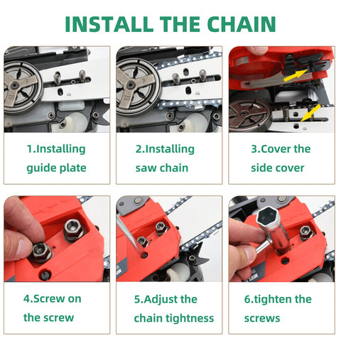 Fifchall 76 drive links close-up demonstrates robust build