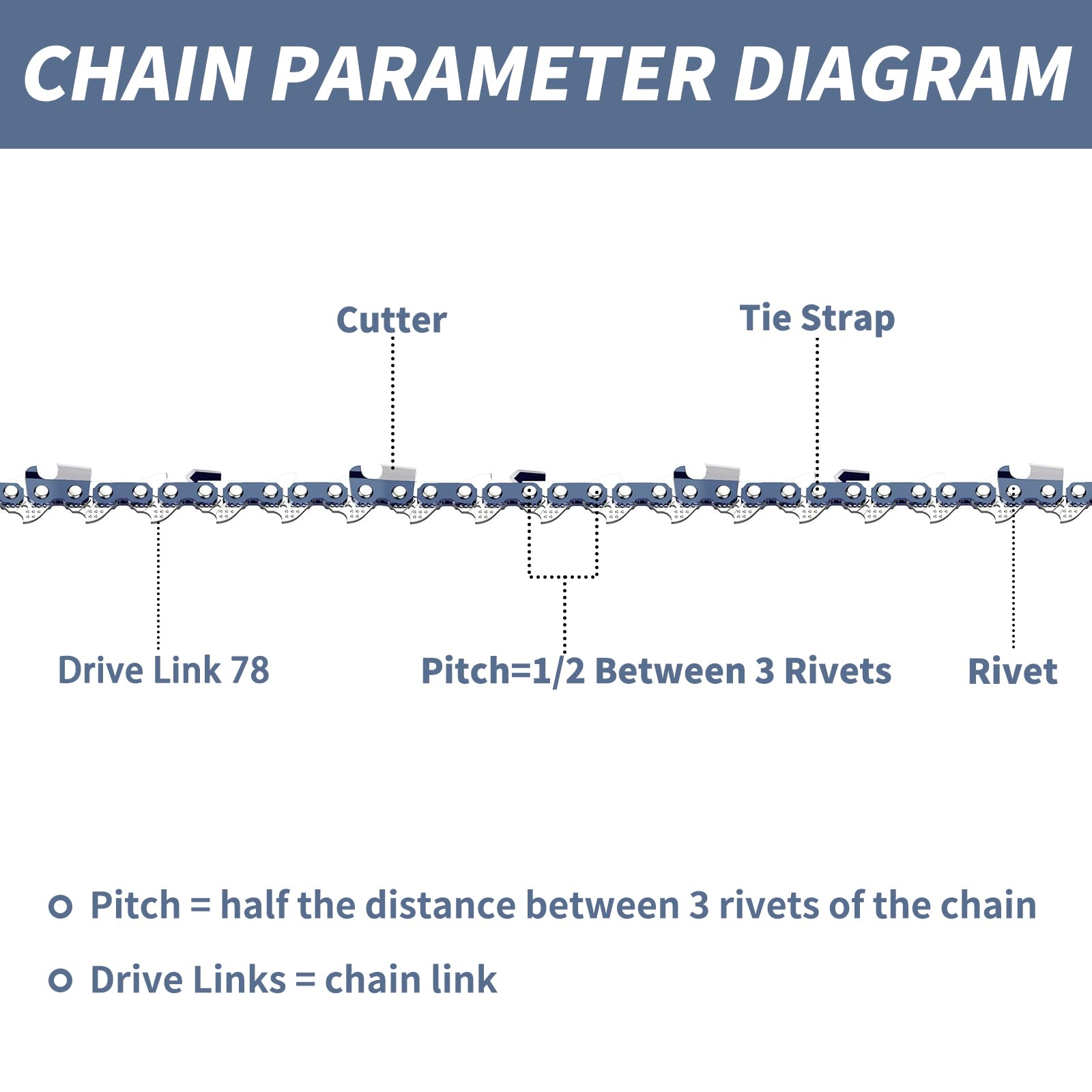 Fifchall Echo CS series compatible chain for reliable performance