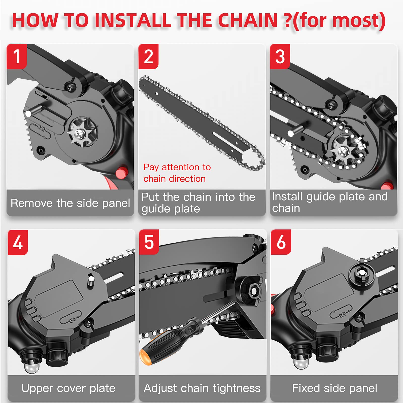 FIFCHALL deeply quenched chain for durable, smooth cuts