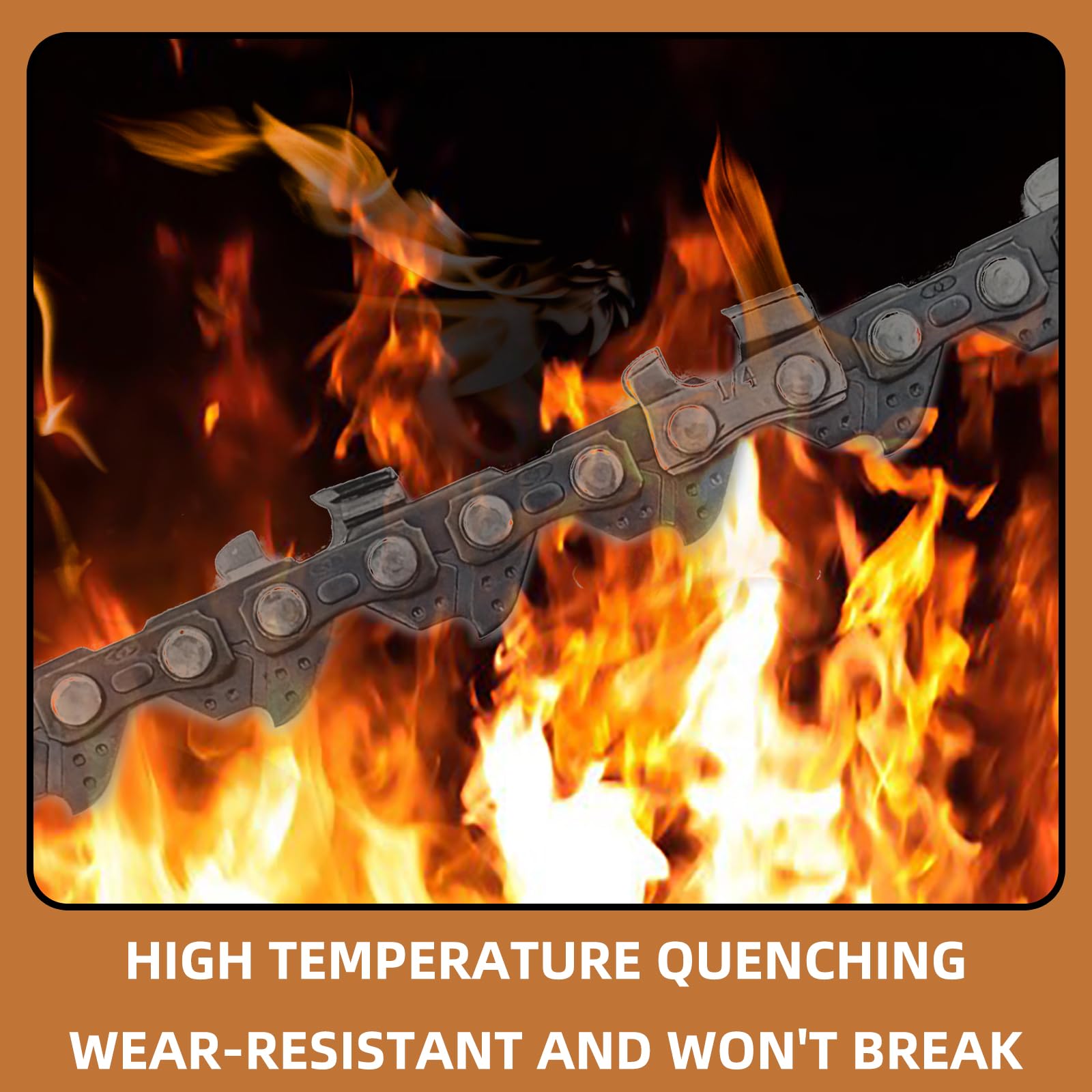 Fifchall John Deere CS36 compatibility chain supports precise pruning.