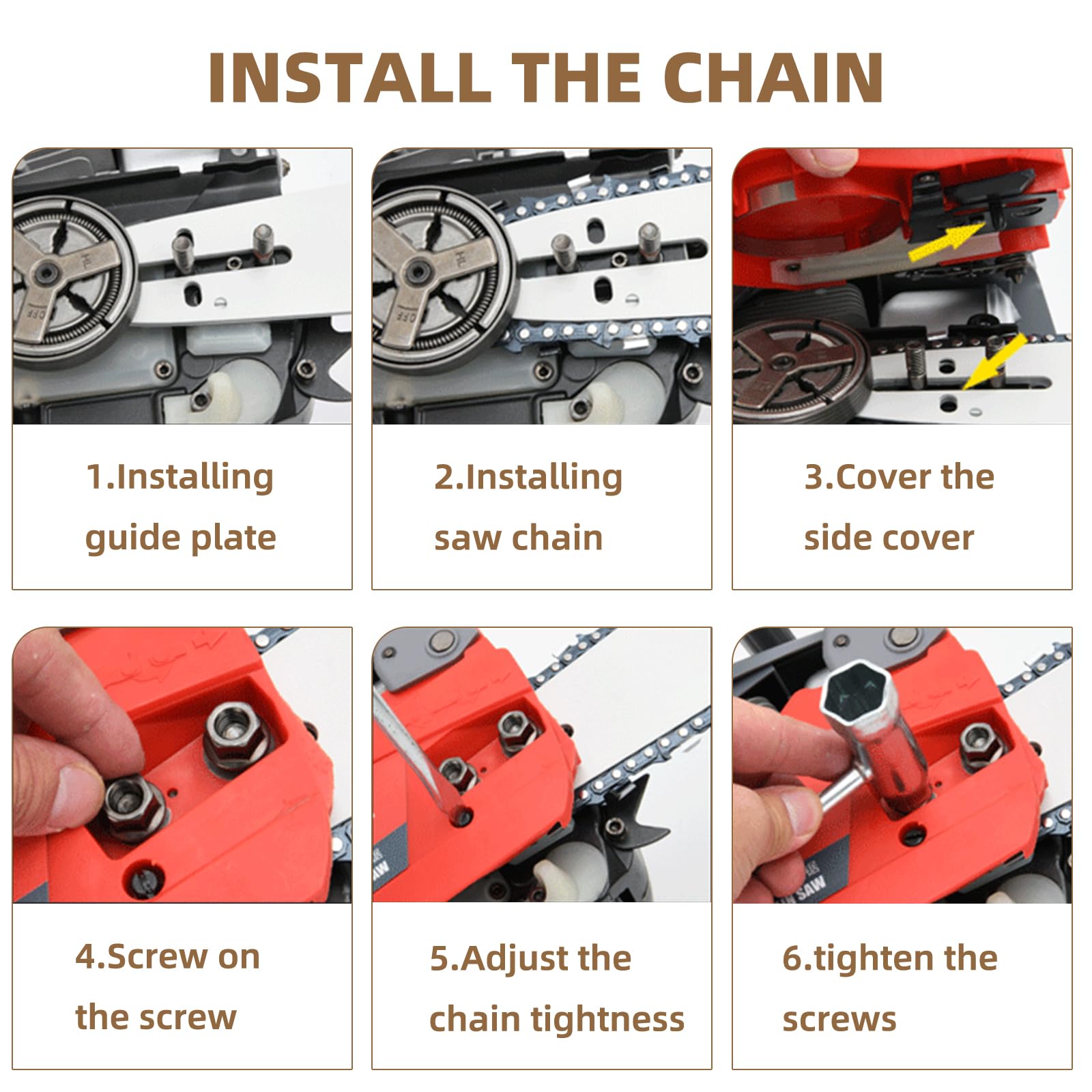 Fifchall low-kickback design for safer, controlled cutting