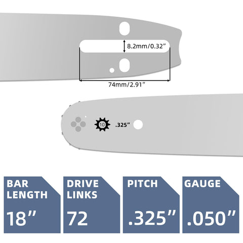 Fifchall M72 chain delivers precise, smooth cuts with reliable performance.
