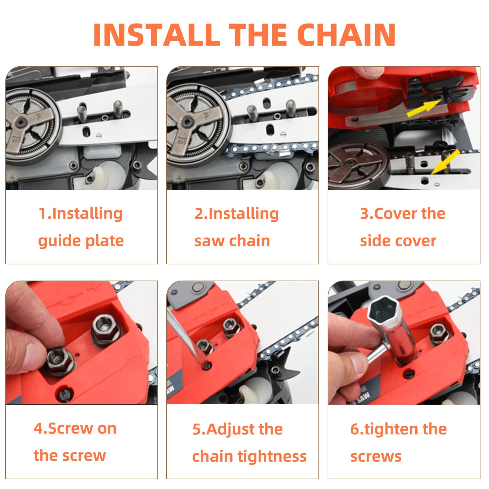 Oil storage grooves on Fifchall chain resist corrosion during use