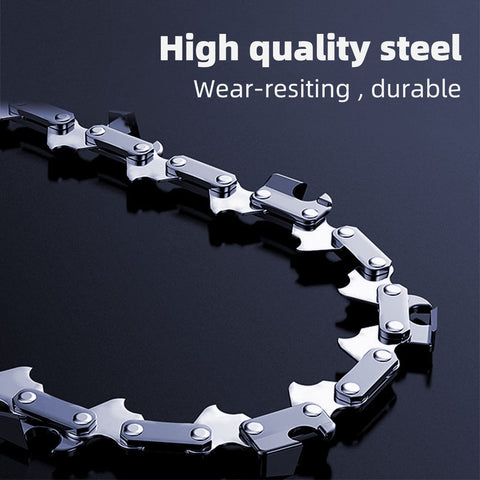 FIFCHALL replacement 4-inch chain for mini chainsaws delivers smooth cuts.