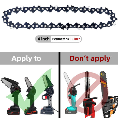 FIFCHALL chain compatible with Stihl GTA26 pruner mini saw.