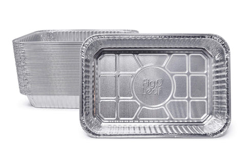 Fig & Leaf drip pan for Weber Q grills enables easy cleanup