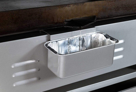Fig & Leaf drip pans for Blackstone 30-inch grills simplify maintenance and grease capture