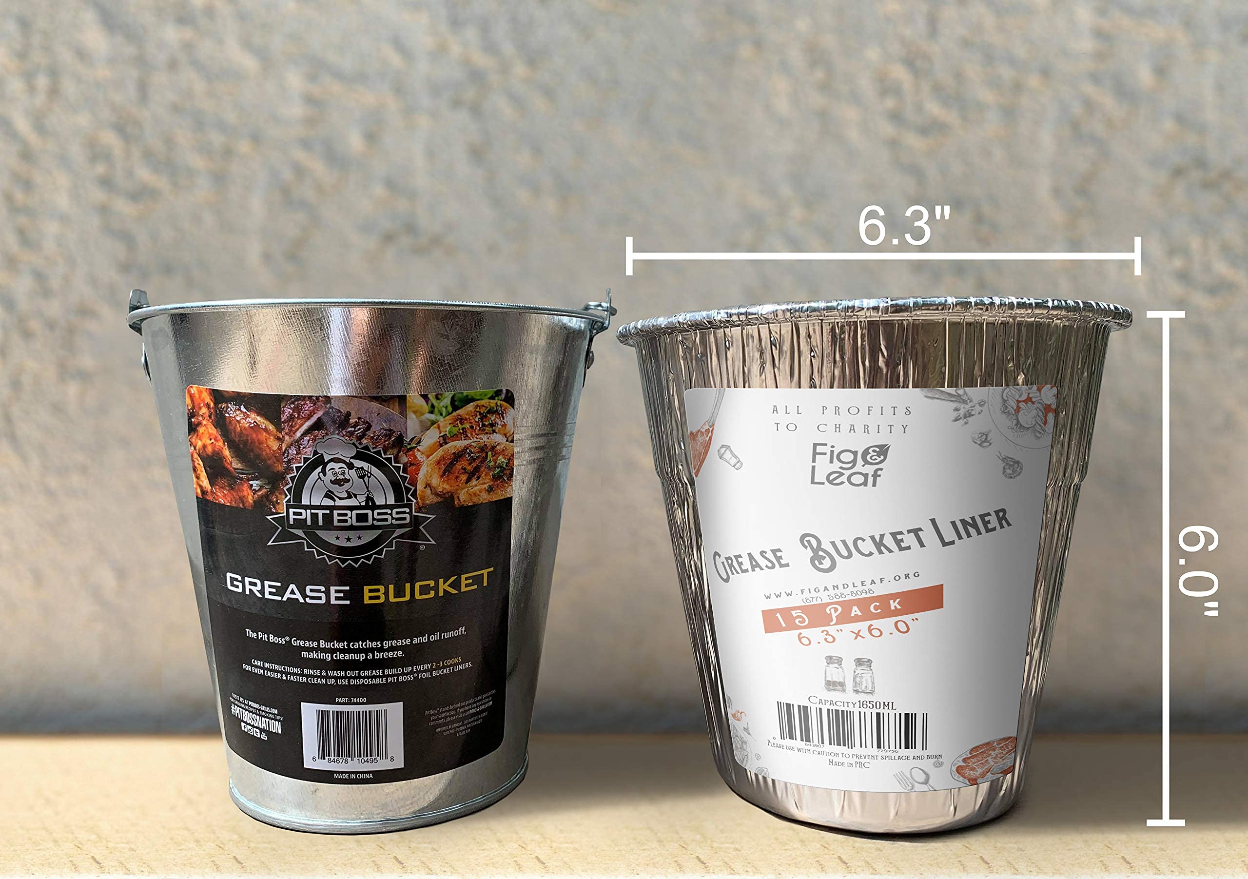 Fig & Leaf liner compatible with Pit Boss 67292 for hassle-free prep.