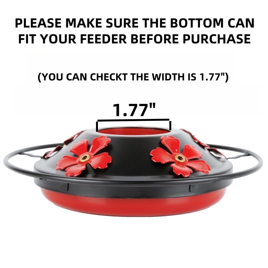 FIGEPO feeder base is easy to assemble for quick setup.