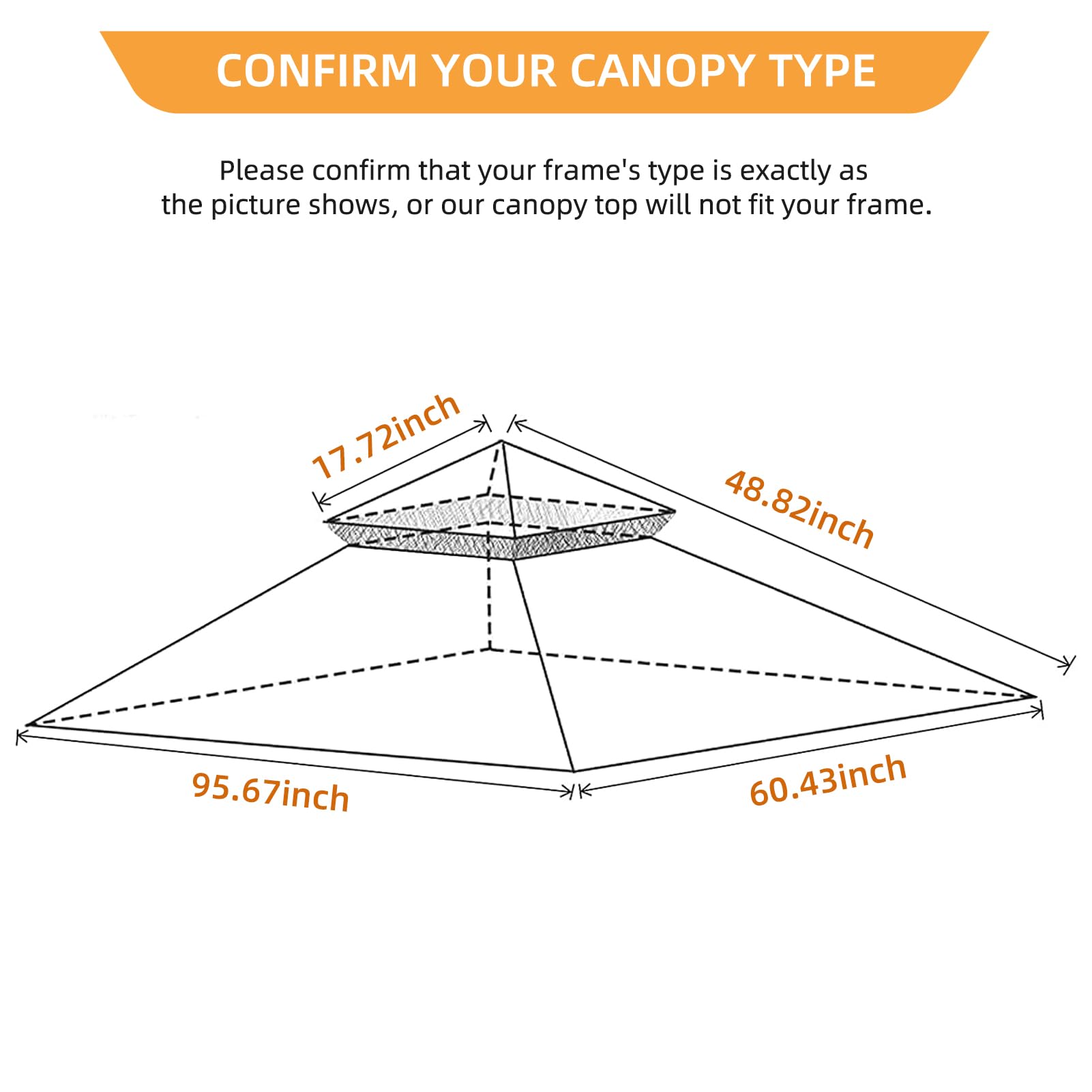 Figfeu double-layer vented canopy top promotes airflow and smoke control.
