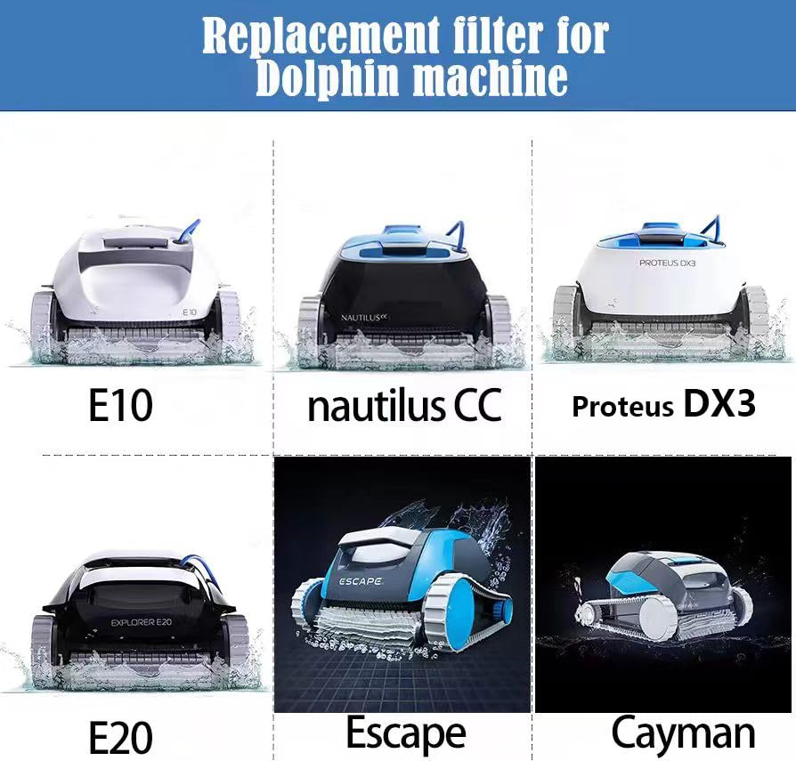 Fiitzn Ultra Fine Filtration Basket for Dolphin Nautilus CC improves filtration efficiency and longevity.