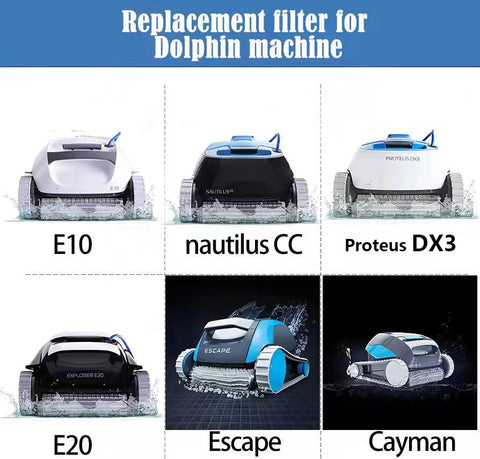 Fiitzn Ultra Fine Filtration Basket for Dolphin Nautilus CC improves filtration efficiency and longevity.
