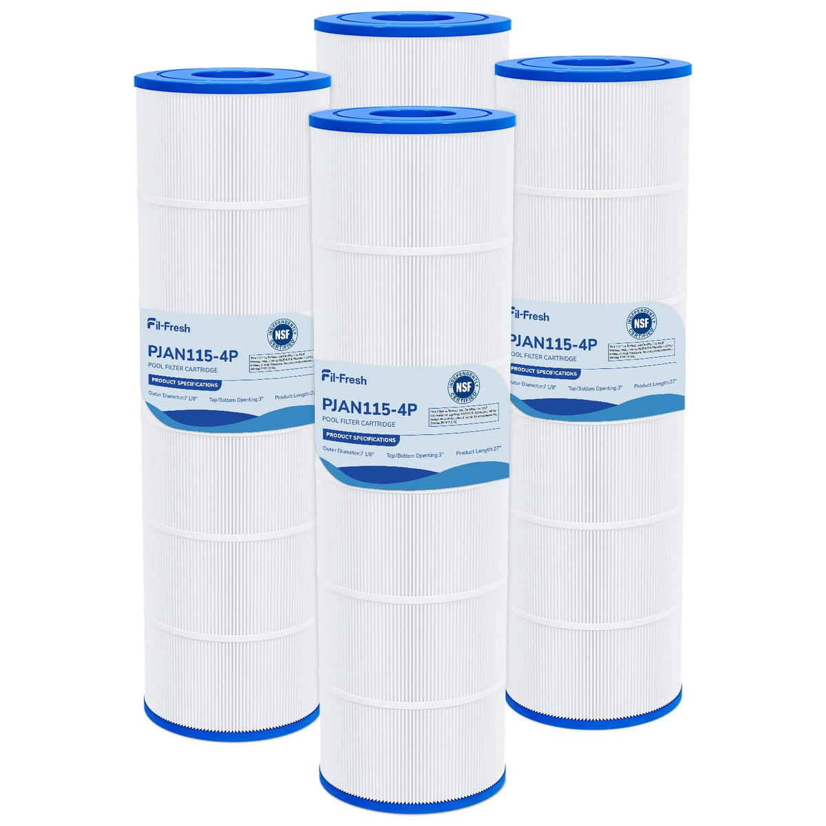 Fil-fresh CV460 filter fits Jandy CV460 pool system for reliable filtration.