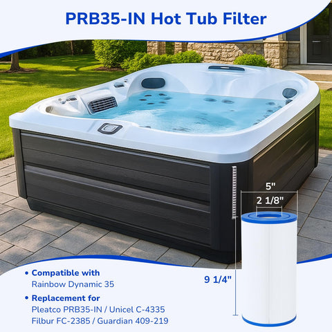 Fil-fresh PRB35-IN end caps highlight corrosion resistance and longevity.