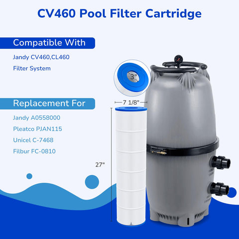 Fil-fresh ultrafine filtration technology delivers deeper debris capture for cleaner water.
