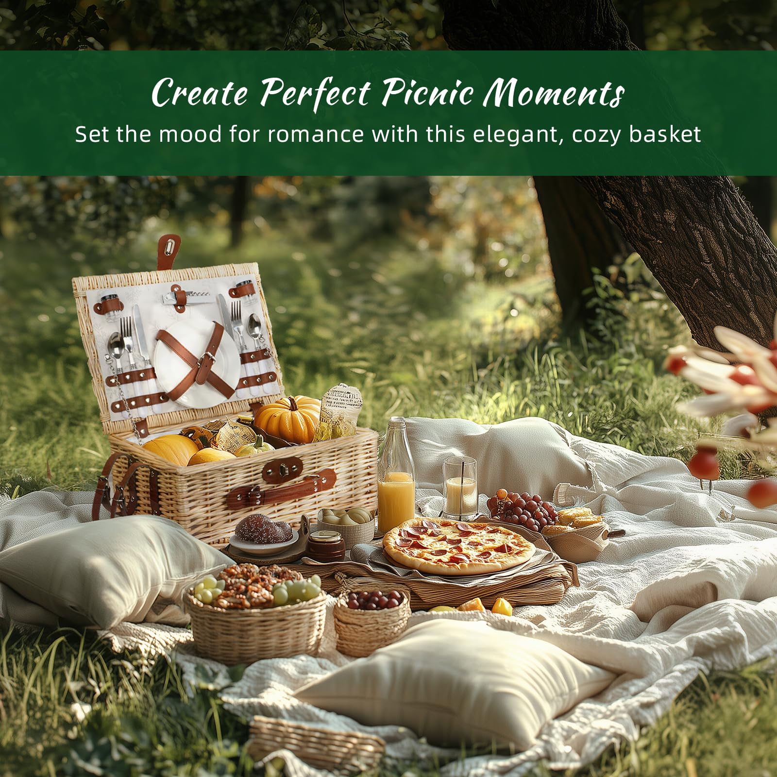 Filano ceramic plates for two simplify outdoor dining.
