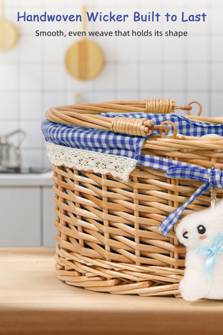 Filano handles enable easy carry during egg hunts or table use.