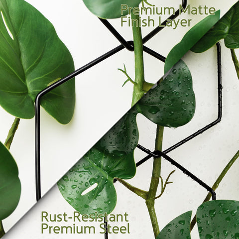 Filda Chain Trellis versatile for indoor and outdoor display on walls and fences.