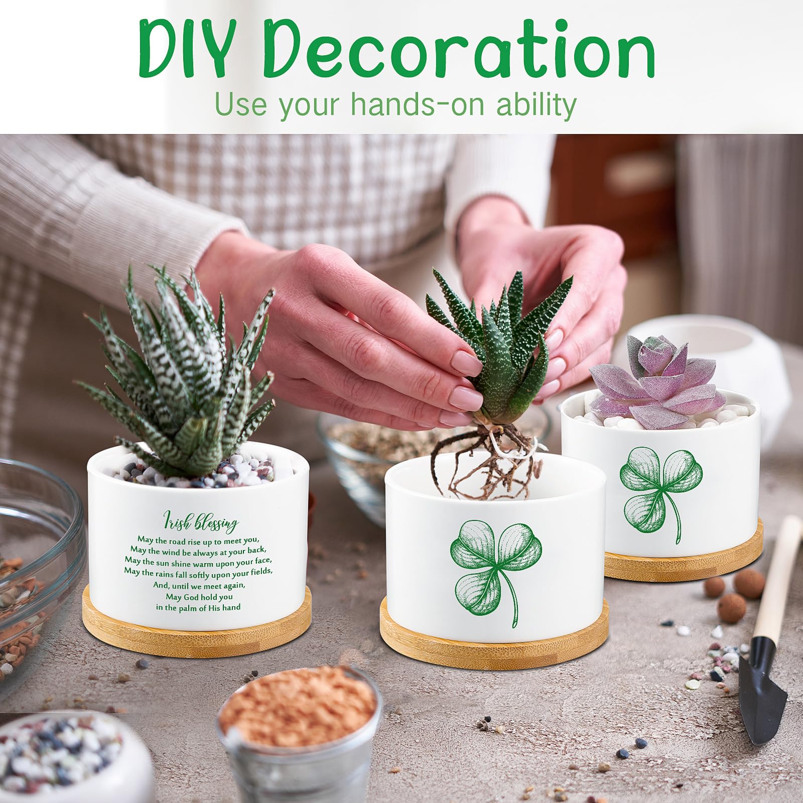 FillTouch green ceramic pot endures daily use with durable finish.