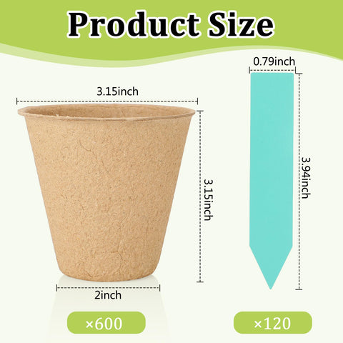 FillTouch starter pots bulk pack ideal for large germination projects