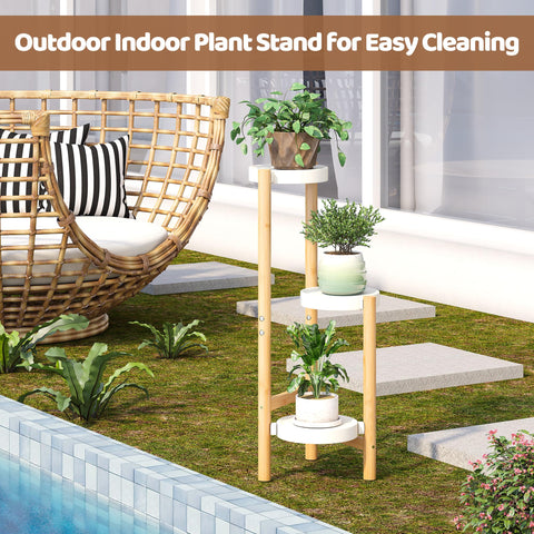 FILWH 3-tier iron trays support watering and easy cleaning.