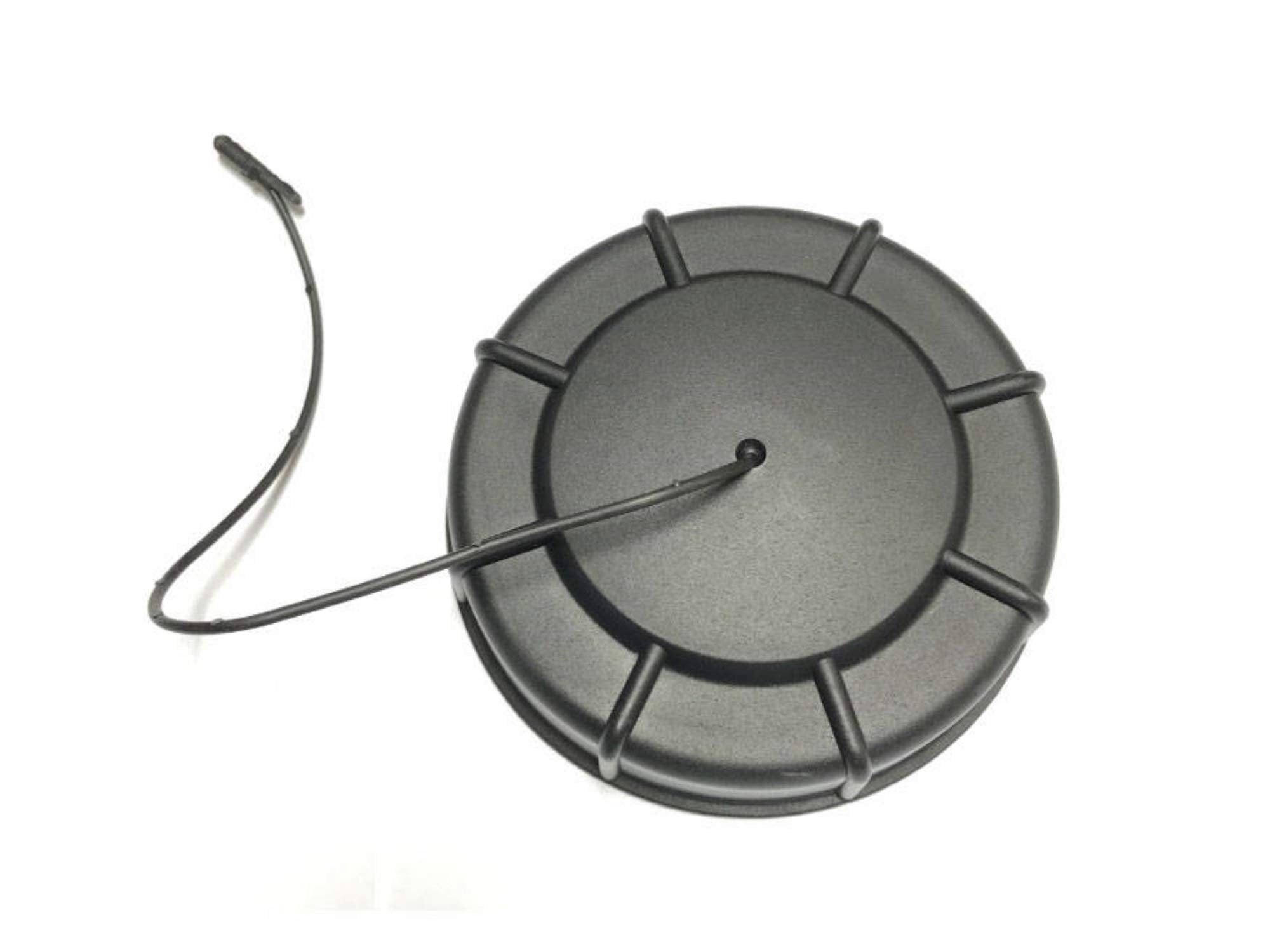 Fimco 5-inch sprayer tank lid replacement shows durable polymer construction.