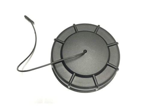 Fimco 5-inch sprayer tank lid replacement shows durable polymer construction.