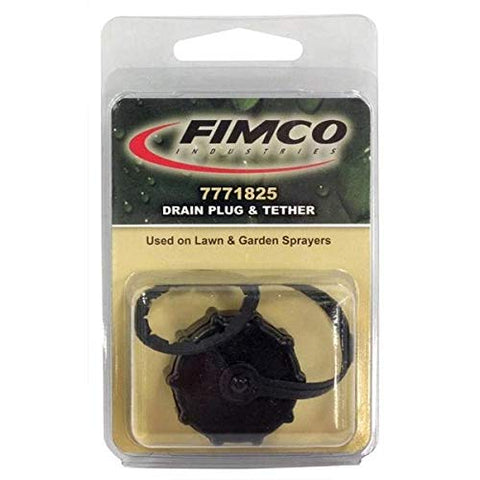 Fimco threaded cap and tether replacement keeps caps attached during field spraying