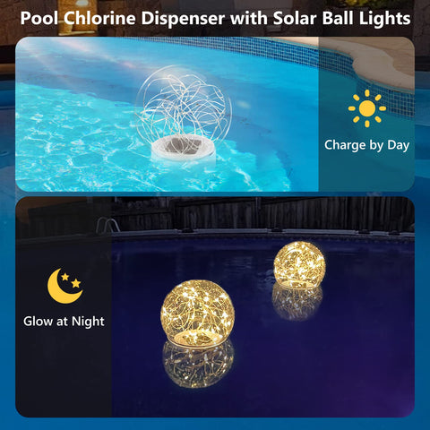 FineBud chlorine dispenser stays upright while dosing tablets safely